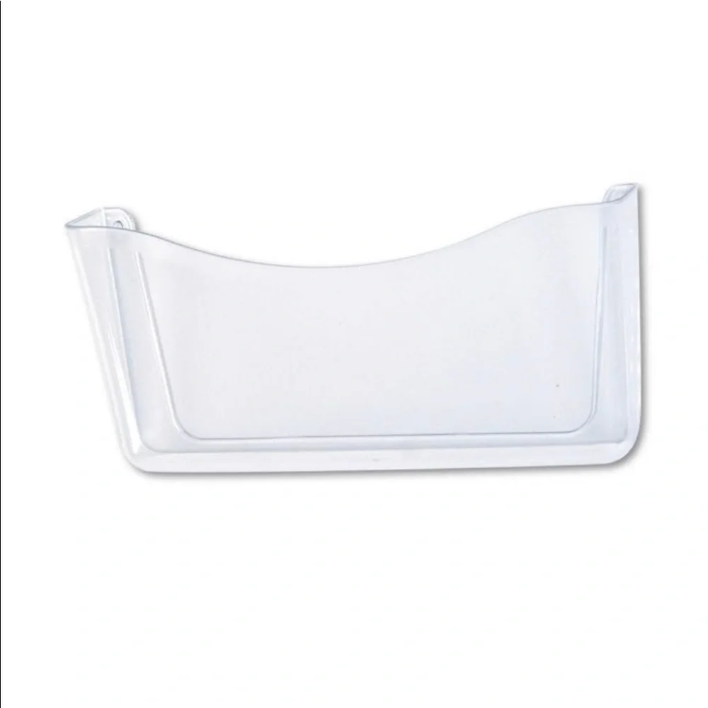 Rubbermaid Unbeeakable Clear Wall File, NWT